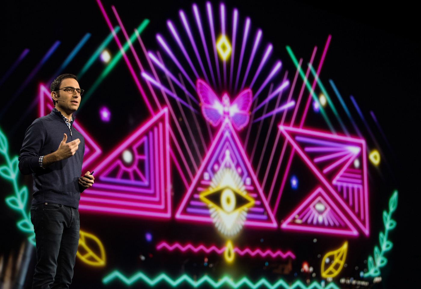 Adobe MAX — Conférencier scène