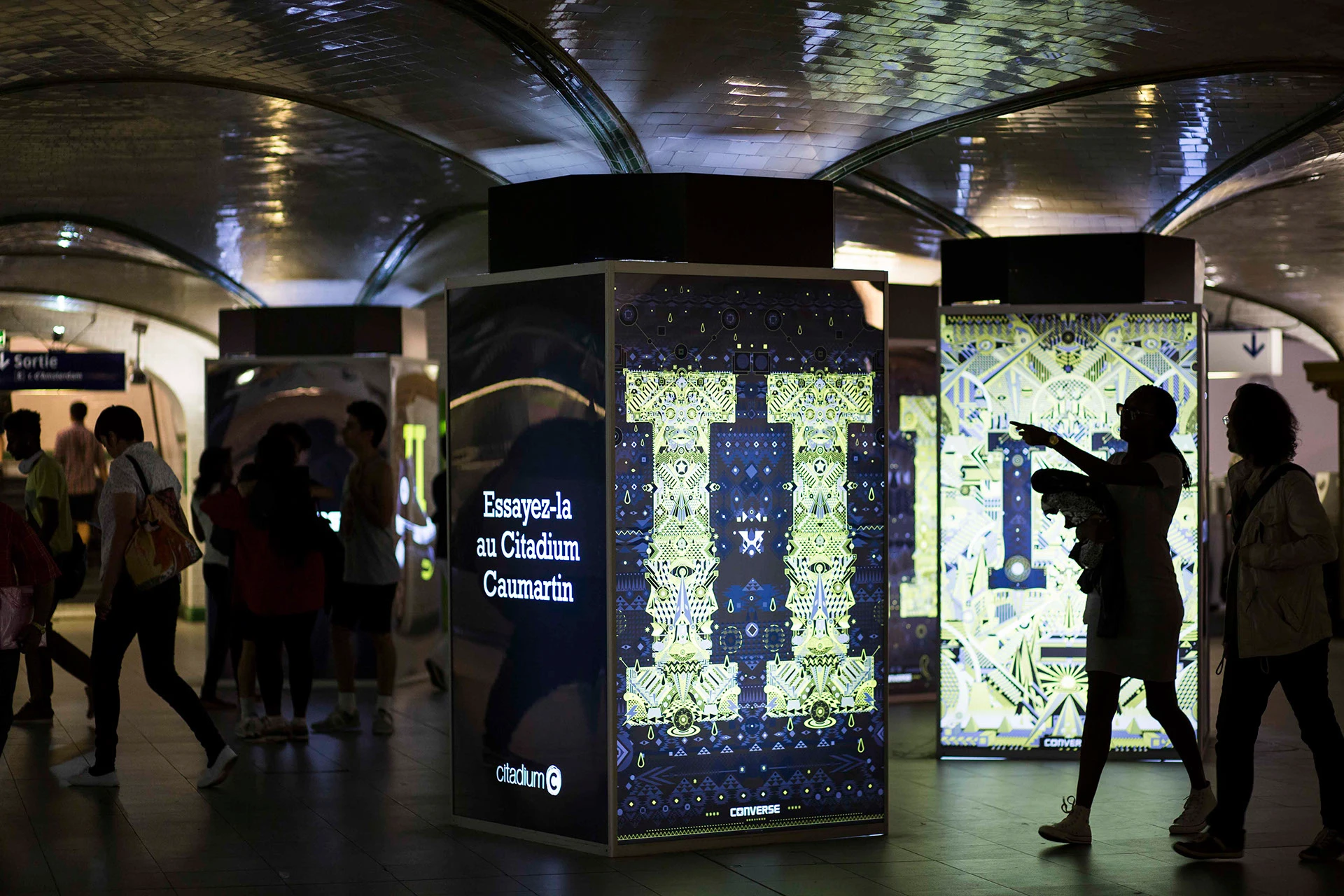 Converse × Citadium — Metro Paris