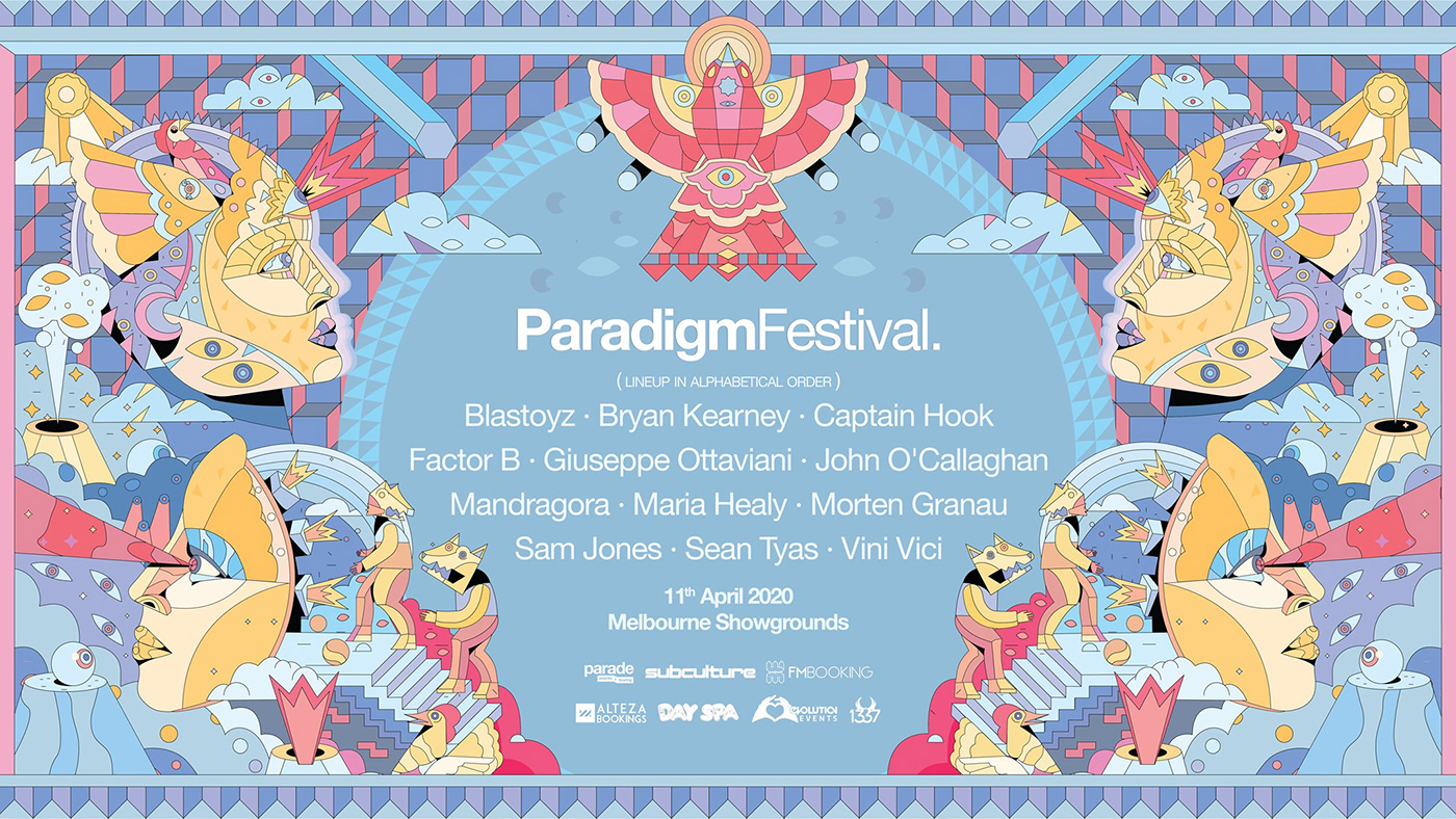 Paradigm Festival — Banner lineup