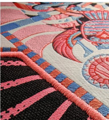 Relic Cipher — Texture broderie